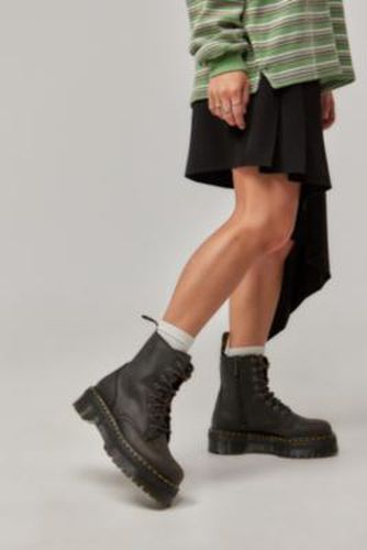 Jadon Burnished Charcoal Boots - UK 4 at Urban Outfitters - Dr. Martens - Modalova