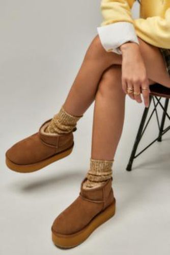 Chestnut Stinger Micro Platform Boots - UK 5 at Urban Outfitters - EMU - Modalova