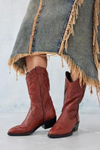Indio Brown Vintage Western Boots - Brown UK 5 at Urban Outfitters - ROC - Modalova