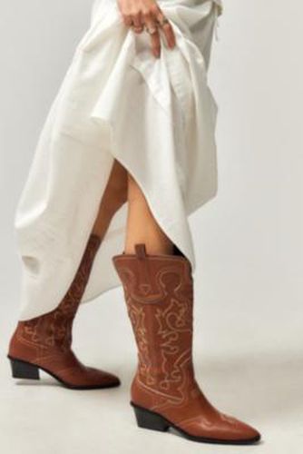 Nour Tan Western Boots - Tan UK 5 at Urban Outfitters - RAID - Modalova