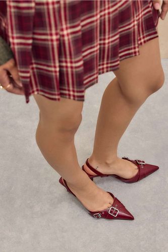 UO Wine Kitty Kitten Heel Shoes - UK 6 at - Urban Outfitters - Modalova