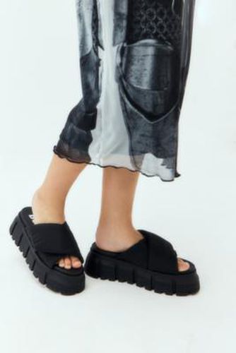 Ava Black Velcross Sandals - Black UK 5 at Urban Outfitters - Buffalo - Modalova