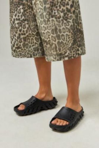 Black Echo Sliders - Black UK 5 at Urban Outfitters - Crocs - Modalova