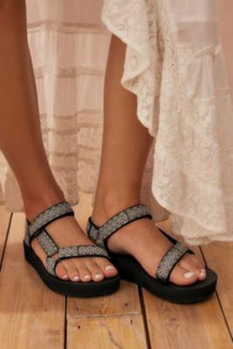 Black Midform Universal Sandals - Black UK 4 at Urban Outfitters - Teva - Modalova