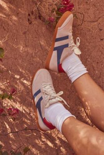 Blossom & Marine Elan Suede Trainers - Blue Shoe UK 4 at Urban Outfitters - Gola - Modalova