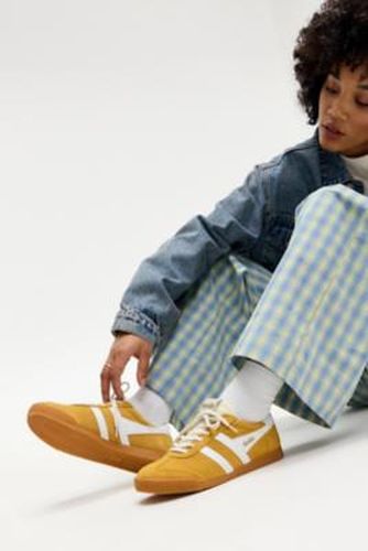 Yellow & White Elan Suede Trainers - Yellow Shoe UK 4 at Urban Outfitters - Gola - Modalova