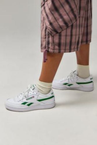 White & Green Club C Revenge Trainers - White Shoe UK 4 at Urban Outfitters - Reebok - Modalova