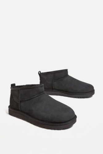 Classic Ultra Mini Black Boots - Black UK 9 at Urban Outfitters - UGG - Modalova
