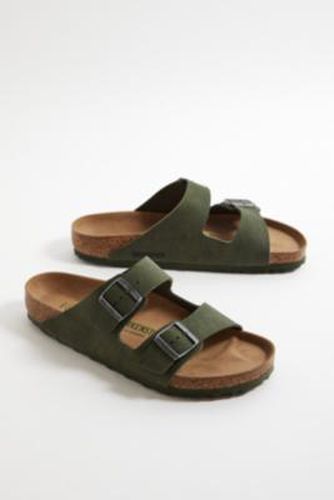 Birkenstock Thyme Desert Dust Arizona Sandals - Olive UK 8 at - Urban Outfitters - Modalova