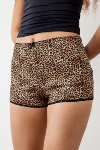 Leopard Print Shorts - Orange 2XS at Urban Outfitters - Archive At UO - Modalova