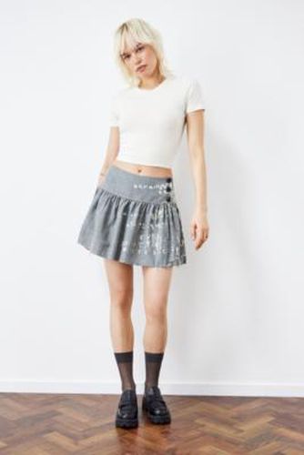 Jordan Print Mini Skirt - Grey S at Urban Outfitters - Archive At UO - Modalova