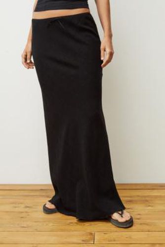 Lizzie Black Linen Maxi Skirt - Black 2XS at Urban Outfitters - Archive At UO - Modalova