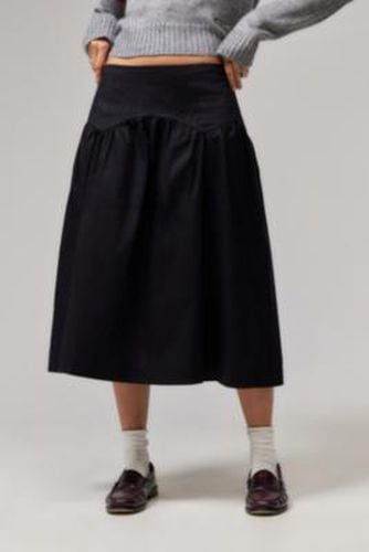 Remi Midi Skirt - Black XS at Urban Outfitters - Archive At UO - Modalova