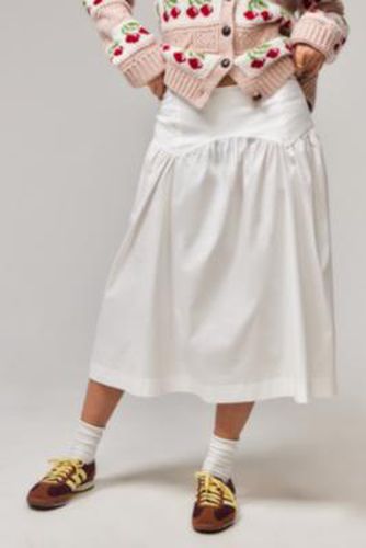 Remi Midi Skirt - White XS at Urban Outfitters - Archive At UO - Modalova