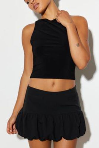 Dawson Stripe Bubble Mini Skirt - Black XS at Urban Outfitters - Archive At UO - Modalova