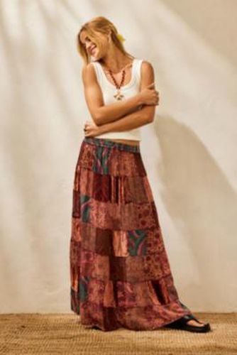 Patch Maxi Skirt - M/L at Urban Outfitters - Archive At UO - Modalova