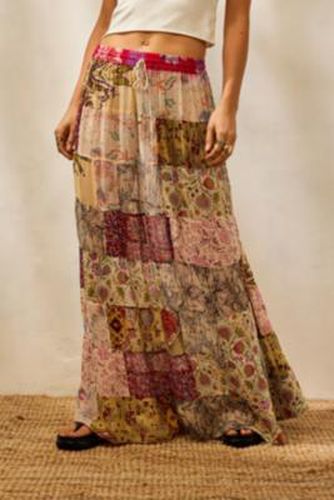 Patchwork Maxi Skirt - M/L at Urban Outfitters - Archive At UO - Modalova