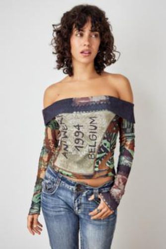 Antwerp Off-The-Shoulder Long-Sleeved Top - S at Urban Outfitters - Archive At UO - Modalova