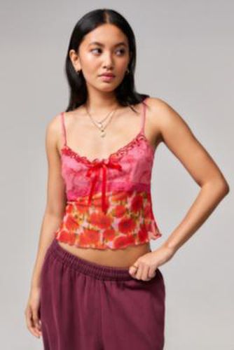 Arcana Rose Cami Top - Pink 2XS at Urban Outfitters - Archive At UO - Modalova