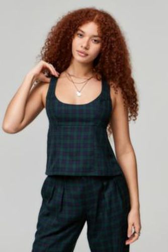 Tennie Tartan Top - XS at Urban Outfitters - Archive At UO - Modalova