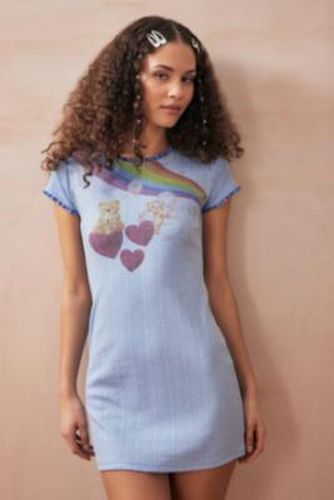 Care Bears Rainbow T-Shirt Dress - Light Blue XS at Urban Outfitters - Archive At UO - Modalova