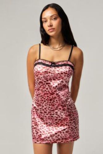 Vanessa Leopard Print Mini Dress - XS at Urban Outfitters - Archive At UO - Modalova