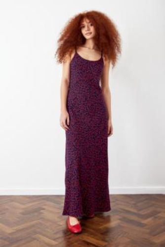 Heart Print Maxi Dress - Navy S at Urban Outfitters - Archive At UO - Modalova