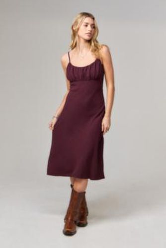 Jessie Linen Midi Dress - 2XS at Urban Outfitters - Archive At UO - Modalova