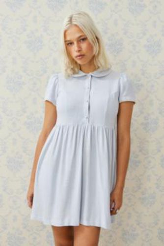 Lottie Blue Collar Mini Dress - XS at Urban Outfitters - Archive At UO - Modalova