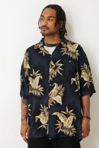 Vintage Dark Hawaiian Shirt - S/M at Urban Outfitters - Urban Renewal - Modalova