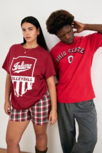 Vintage Red Collegiate T-Shirt - Red S/M at Urban Outfitters - Urban Renewal - Modalova