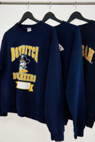 Vintage Navy Collegiate Sweatshirt - Navy S/M at Urban Outfitters - Urban Renewal - Modalova