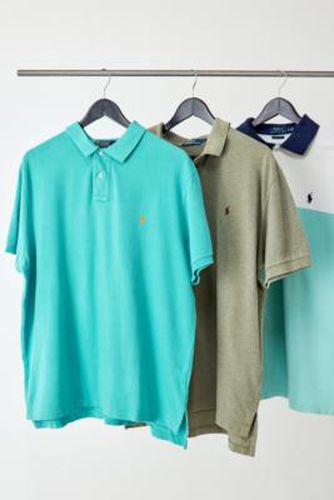 Vintage Green & Blue Designer Polo Shirt - Green S/M at Urban Outfitters - Urban Renewal - Modalova
