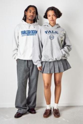 Remade From Vintage Embroidered College Shirt - Grey S/M at Urban Outfitters - Urban Renewal - Modalova