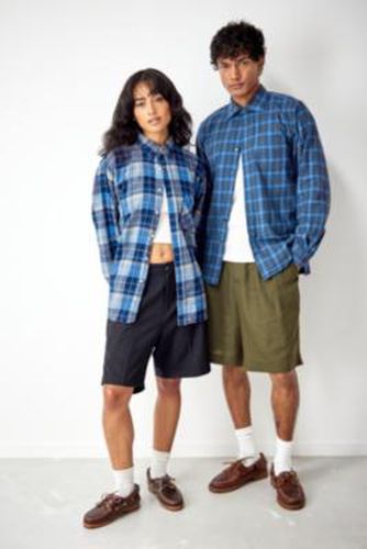 Vintage Blue Flannel Shirt - Blue S/M at Urban Outfitters - Urban Renewal - Modalova