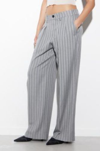 Grey Pinstripe Ash Trousers - Grey XS at Urban Outfitters - Archive At UO - Modalova