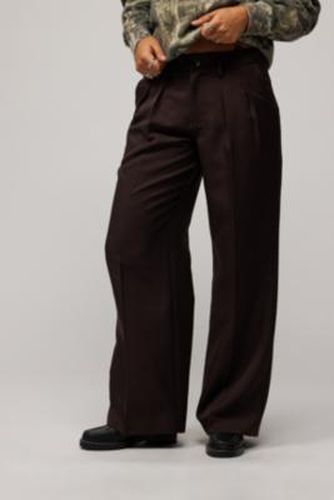 UO Chocolate Ash Low Rise Trousers - S at - Urban Outfitters - Modalova