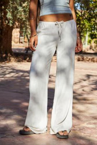 White Linen Hazel Trousers - Ivory XL at Urban Outfitters - Archive At UO - Modalova