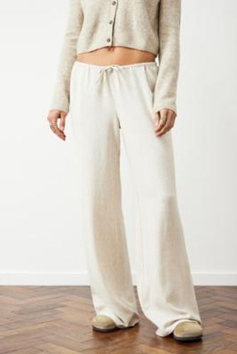 Natural Linen Hazel Trousers - Beige XL at Urban Outfitters - Archive At UO - Modalova