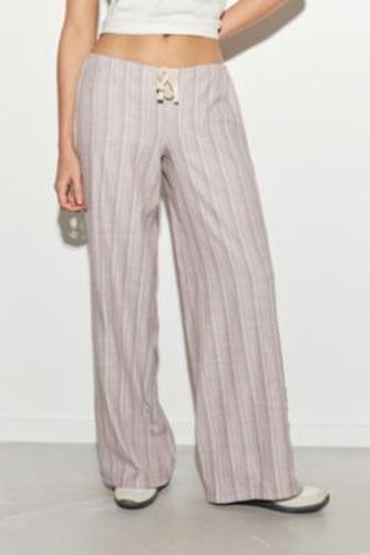 Pink Stripe Hazel Trousers - Pink S at Urban Outfitters - Archive At UO - Modalova