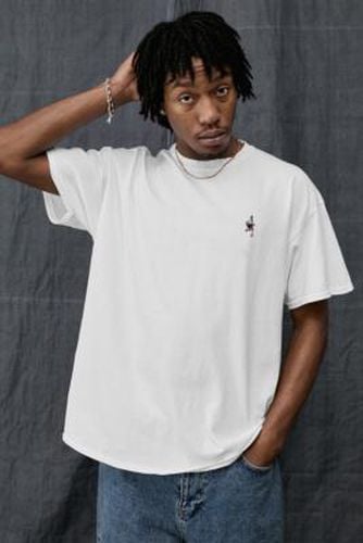 Football Embroidered T-Shirt - White XS at Urban Outfitters - Archive At UO - Modalova