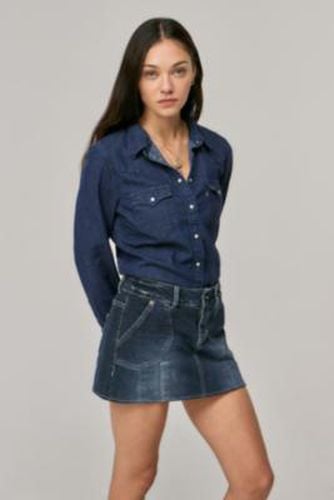 Vintage Denim Shirt - XS/S at Urban Outfitters - Urban Renewal - Modalova