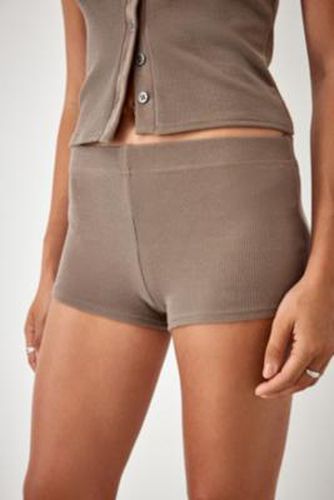 Made From Remnants Ribbed Micro Shorts - S at Urban Outfitters - Urban Renewal - Modalova