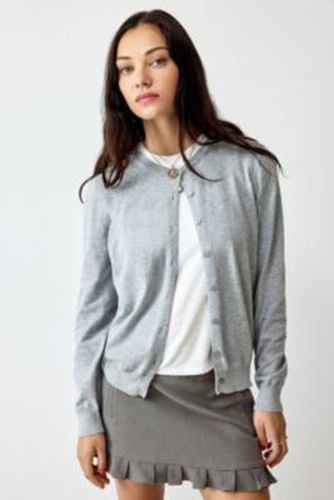 Vintage Grey Fine Cardigan - Grey M/L at Urban Outfitters - Urban Renewal - Modalova