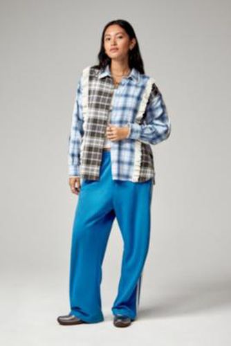 Made From Remnants Flannel Ruffle Shirt - M/L at Urban Outfitters - Urban Renewal - Modalova