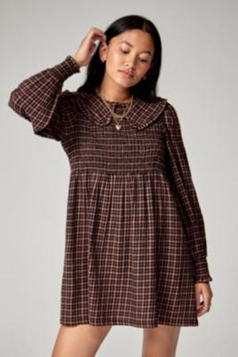 Made From Remnants Long Sleeve Babydoll Mini Dress - XS at Urban Outfitters - Urban Renewal - Modalova