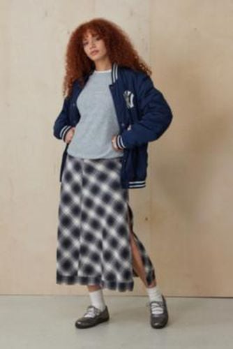 Made From Remnants Flannel Midi Skirt - XS at Urban Outfitters - Urban Renewal - Modalova