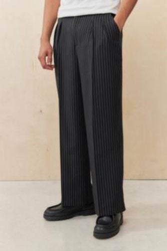 Pinstripe Ash Wide Leg Trousers - 30 at Urban Outfitters - Archive At UO - Modalova