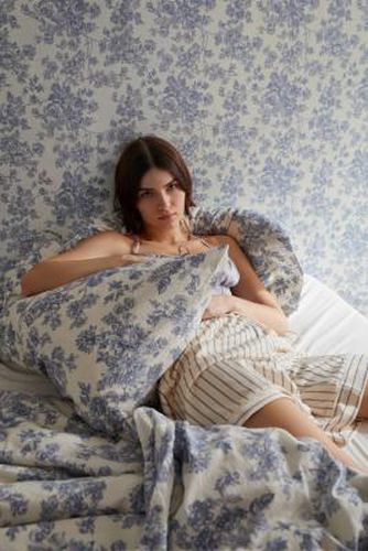 Blue Toile Duvet Set - Blue Single at - Urban Outfitters - Modalova