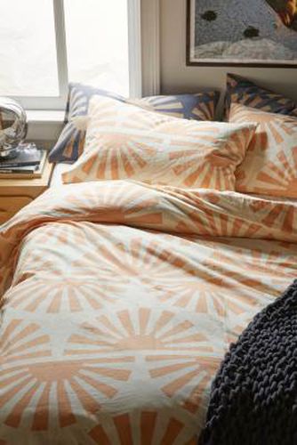 Sunrise Natural Duvet Set - Neutral Single at - Urban Outfitters - Modalova